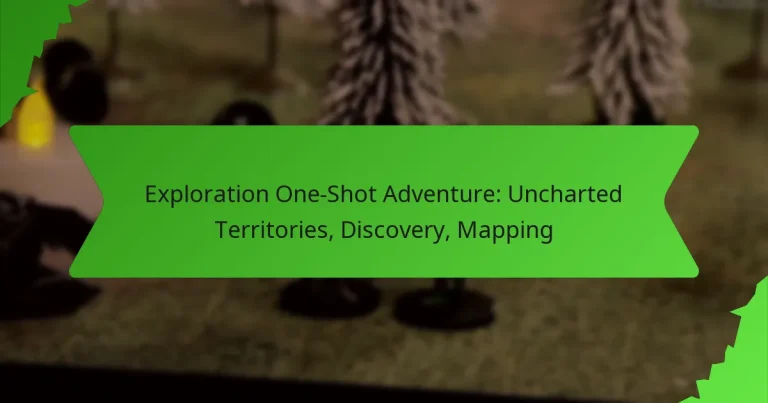Exploration One-Shot Adventure: Uncharted Territories, Discovery, Mapping